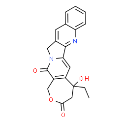 ChemSpider 2D Image | (+/-)-E-HOMOCAMPTOTHECIN | C21H18N2O4