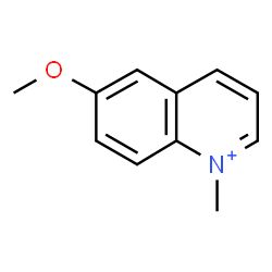 ChemSpider 2D Image | 6-Methoxy-1-methylquinolinium | C11H12NO