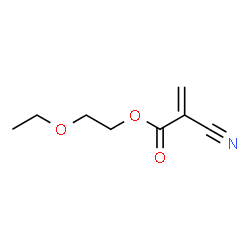 ChemSpider 2D Image | ETHOXYETHYL 2-CYANOACRYLATE | C8H11NO3