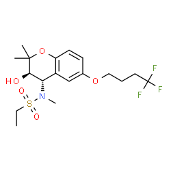 ChemSpider 2D Image | HMR-1556 | C18H26F3NO5S