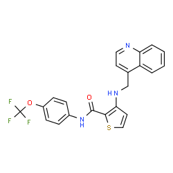 ChemSpider 2D Image | OSI-930 | C22H16F3N3O2S