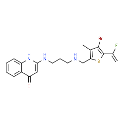 ChemSpider 2D Image | Bederocin | C20H21BrFN3OS