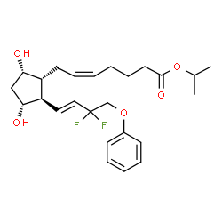 ChemSpider 2D Image | Tafluprost | C25H34F2O5