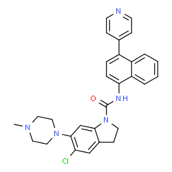 ChemSpider 2D Image | SB 272183 | C29H28ClN5O
