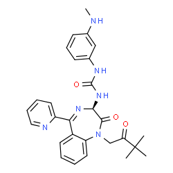 ChemSpider 2D Image | Netazepide | C28H30N6O3