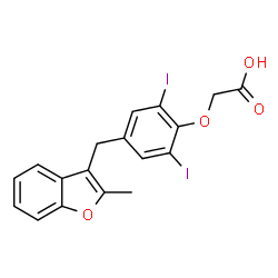 ChemSpider 2D Image | KB-130015 | C18H14I2O4