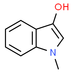 ChemSpider 2D Image | 1-Methyl-1H-indol-3-ol | C9H9NO