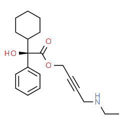 ChemSpider 2D Image | (R)-N-desethyloxybutynin | C20H27NO3