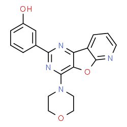 ChemSpider 2D Image | PI-103 | C19H16N4O3