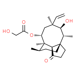 ChemSpider 2D Image | Pleuromutilin | C22H34O5