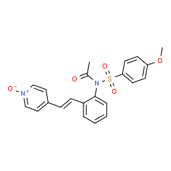 ChemSpider 2D Image | HMN-214 | C22H20N2O5S