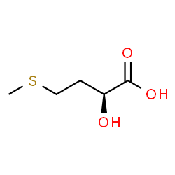 ChemSpider 2D Image | (2S)-2-hydroxy-4-(methylthio)butanoic acid | C5H10O3S