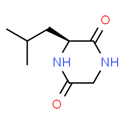 ChemSpider 2D Image | CYCLO(-LEU-GLY) | C8H14N2O2