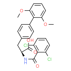 ChemSpider 2D Image | TR-14035 | C24H21Cl2NO5