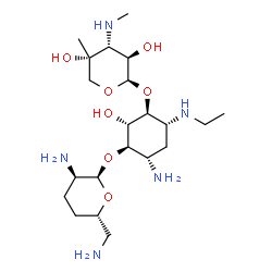 ChemSpider 2D Image | Etimicin | C21H43N5O7