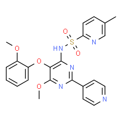 ChemSpider 2D Image | Avosentan | C23H21N5O5S