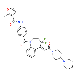 ChemSpider 2D Image | YM 218 | C35H38F2N4O4