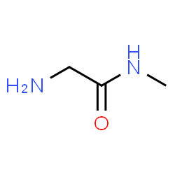 ChemSpider 2D Image | N-Methylglycinamide | C3H8N2O
