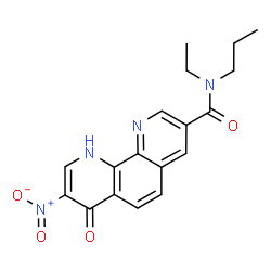 ChemSpider 2D Image | Collagen proline hydroxylase inhibitor | C18H18N4O4
