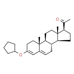 ChemSpider 2D Image | Quingestrone | C26H38O2
