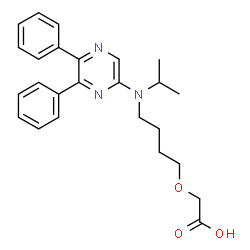 ChemSpider 2D Image | MRE-269 | C25H29N3O3