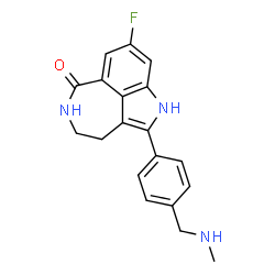 ChemSpider 2D Image | Rucaparib | C19H18FN3O