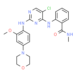 ChemSpider 2D Image | TAE226 | C23H25ClN6O3