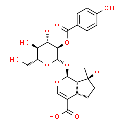 ChemSpider 2D Image | Negundoside | C23H28O12