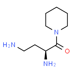 ChemSpider 2D Image | (2S)-2,4-Diamino-1-(1-piperidinyl)-1-butanone | C9H19N3O
