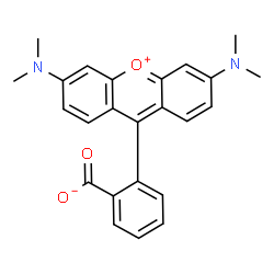 ChemSpider 2D Image | Tetramethylrhodamine | C24H22N2O3