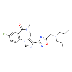 ChemSpider 2D Image | Ro48-6791 | C21H25FN6O2