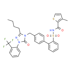 ChemSpider 2D Image | L-161,982 | C32H29F3N4O4S2