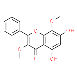 ChemSpider 2D Image | Gnaphaliin | C17H14O6