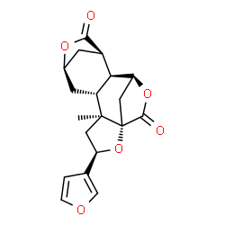 ChemSpider 2D Image | Diosbulbin B | C19H20O6