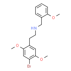 ChemSpider 2D Image | 25B-NBOMe | C18H22BrNO3