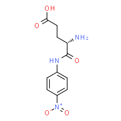 ChemSpider 2D Image | N-(4-Nitrophenyl)-L-alpha-glutamine | C11H13N3O5
