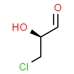 ChemSpider 2D Image | (2S)-3-chloro-2-hydroxy-propanal | C3H5ClO2