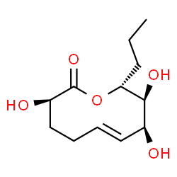 ChemSpider 2D Image | herbarumin II | C12H20O5