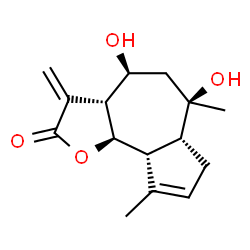 ChemSpider 2D Image | cumambrin B | C15H20O4