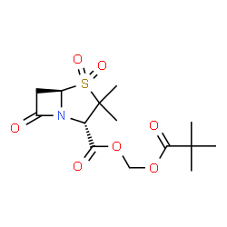 ChemSpider 2D Image | SULBACTAM PIVOXIL | C14H21NO7S