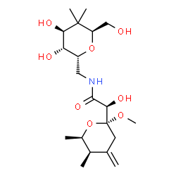 ChemSpider 2D Image | mycalamide C | C20H35NO8