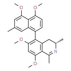 ChemSpider 2D Image | Ancistrotanzanine B | C26H29NO4