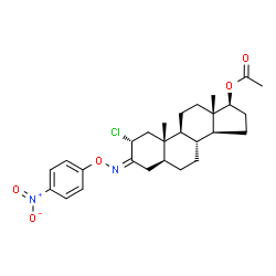 ChemSpider 2D Image | Nisterime acetate | C27H35ClN2O5