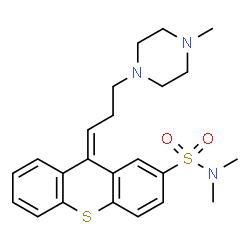 ChemSpider 2D Image | Thiothixene | C23H29N3O2S2