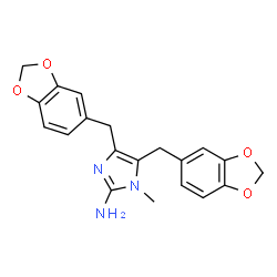 ChemSpider 2D Image | leucettamine A | C20H19N3O4