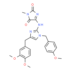 ChemSpider 2D Image | isonaamidine E | C24H25N5O5