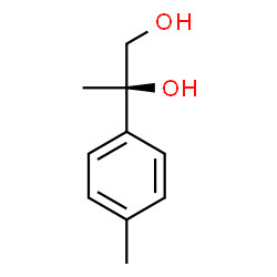 ChemSpider 2D Image | (2R)-2-(4-Methylphenyl)-1,2-propanediol | C10H14O2