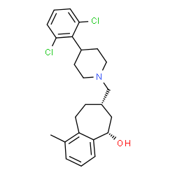 ChemSpider 2D Image | SB-612,111 | C24H29Cl2NO