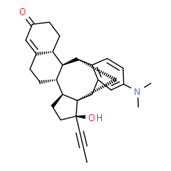 ChemSpider 2D Image | (1R,2S,5S,6R,14R,15S,16S)-20-(Dimethylamino)-2-hydroxy-2-(1-propyn-1-yl)hexacyclo[14.7.1.0~1,5~.0~6,15~.0~9,14~.0~17,22~]tetracosa-9,17,19,21-tetraen-11-one | C29H35NO2
