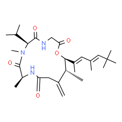 ChemSpider 2D Image | Antillatoxin | C28H45N3O5